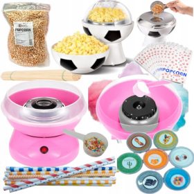   Prima Tech HEC-03 уред за захарен памук, розов, 1080 W