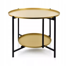    Кръгла маса Mondex Lucas 60,5 x 60,5 x 45 см злато