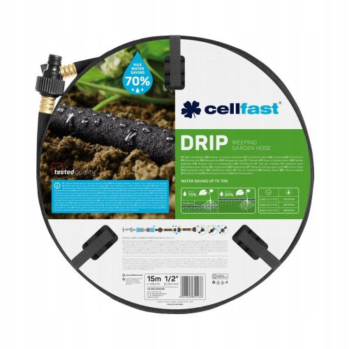  Маркуч за капково напояване Cellfast 15m 1/2"