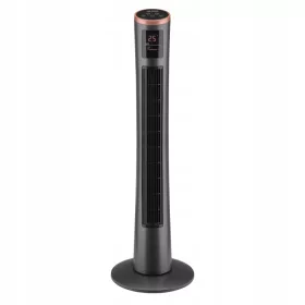   вентилатор на апартамента - First Austria 5560-5-GR колонен вентилатор сребрист/сив