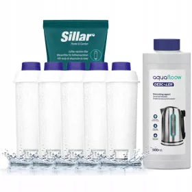    Филтри за вода Sillar 5_SIL001 за кафе машини Delonghi, 5 бр