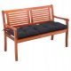  Възглавница Wideshop 110 x 45 x 8 сива