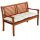  Възглавница Wideshop 110 x 45 x 8 бяла