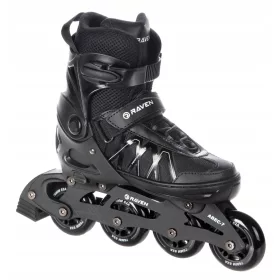    RAVEN Expert Черни ролкови кънки 43-46 Гумени