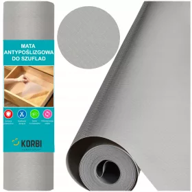    ПОДЛОЖКА ПРОТИВОХЛЪЗГАЩА ЗА ЧЕКМЕДЖЕТА НА ШКАФА 500х50 СИВА