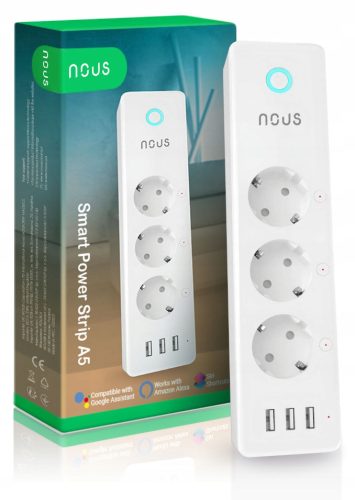  Интелигентен разклонител 15A WIFI NOUS A5
