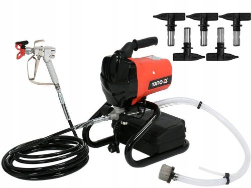 650W YT-82560 YATO хидродинамичен уред за боядисване + Yato 0 W пистолет за боядисване