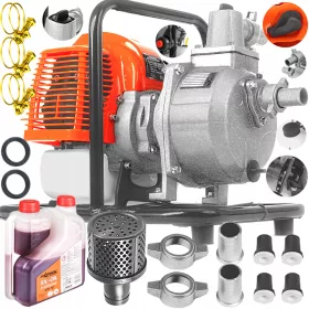   Помпа за градинско напояване - Demon 3900 W повърхностна помпа 18 000 l/h