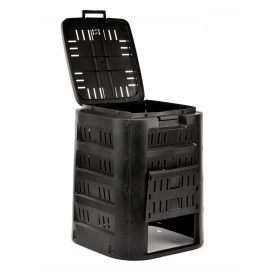   Пушилня за месо - Компостер Prosperplast с 1 купа 220 л, черен