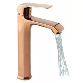   Valvex AURORA ROSE GOLD златен стоящ кран за умивалник