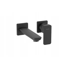   Стенен кран за умивалник Valvex Loft Black, черен