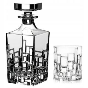   Кана за вода - Milenacrystals комплект Elegante 0,85л