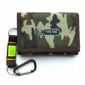    Младежки портфейл с висулка XTREME, CAMO
