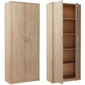    ГАРДЕРОБ ЗА ОБУВКИ, ОФИС ЕТАЖЕР Етажерка R005, ДЪБ СОНОМА