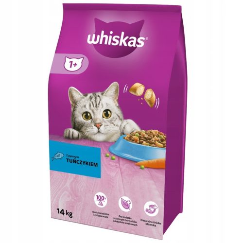  Whiskas суха храна тон 14 кг