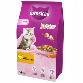    Суха храна за котенца с пиле Whiskas 14 кг