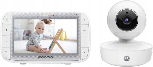  Електронен бебефон Motorola бял