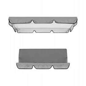    Навес за люлка за вътрешен двор Издръжлив горен капак за седалката на люлката