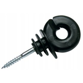   Кръгъл изолатор за проводник и оплетка, червен