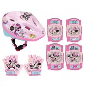    КАСКА ВЕЛОСИПЕДНА детска MINNIE Mouse 52-56 см + 2 други продукта