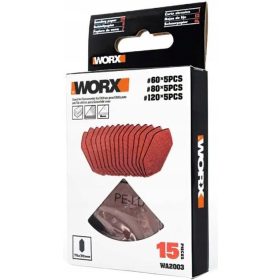  Делта шкурка WORX WA2003 15 бр.