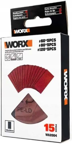  WORX WA2004 осцилиращи шкури 15 бр.