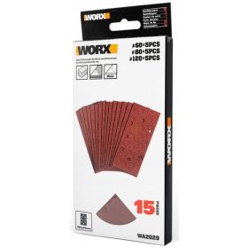  WORX WA2029 осцилиращи шкури 15 бр.