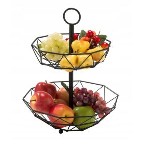   Кошница - Тадар кошница за плодове 29,5х38 см черна