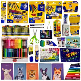    School Layette Grade 1-3 Large XXL училищен комплект ученически пособия