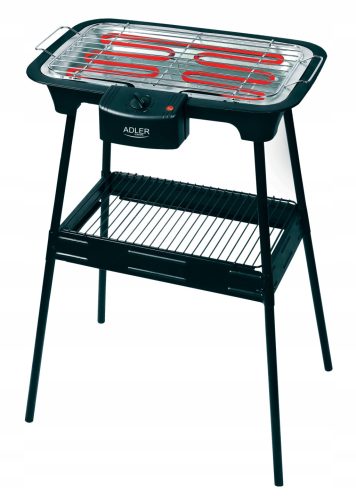  Контактна, сгъваема електрическа скара Adler AD 6602 черна 2400 W