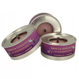    Свещ против комари, молци, мухи, паяци Armina Candles 0,18 кг 200 мл