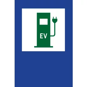   ЗНАК D-23c EV ЗАРЯДНА ТОЧКА DIBOND ПАРКИНГ 60x90