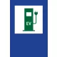 ЗНАК D-23c EV ЗАРЯДНА ТОЧКА DIBOND ПАРКИНГ 60x90