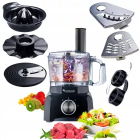    TurboTronic TT-FP800 800 W кухненски робот черен
