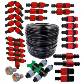    КАПКОВА ЛЕНТА T-TAPE LINE 10см 500м + КОНЕКТОРИ