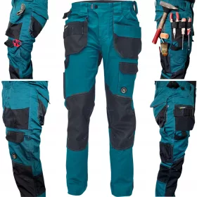   Гъвкав работен панталон CERVA Dayboro тъмносин 44