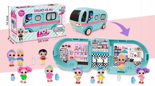  LOL Camper BUS Surprise Glamper 2в1 LOL