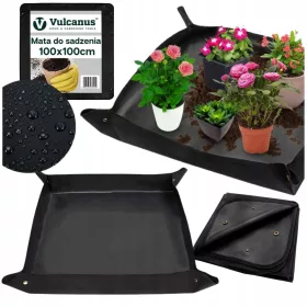    Rolmarket VUA280R подложка за засаждане, черна, 100x100 см