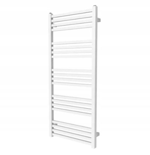 Воден радиатор за баня Goodhome 438 W 450 x 1050 мм бял