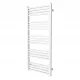 Воден радиатор за баня Goodhome 438 W 450 x 1050 мм бял