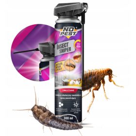   Пръскачка, аерозол против хлебарки, бълхи, дървеници, сребристи рибки No-Pest 300 ml