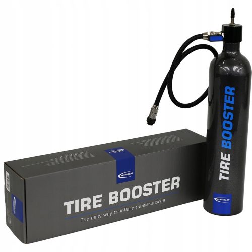  Ръчна помпа Schwalbe Tire Booster, черна