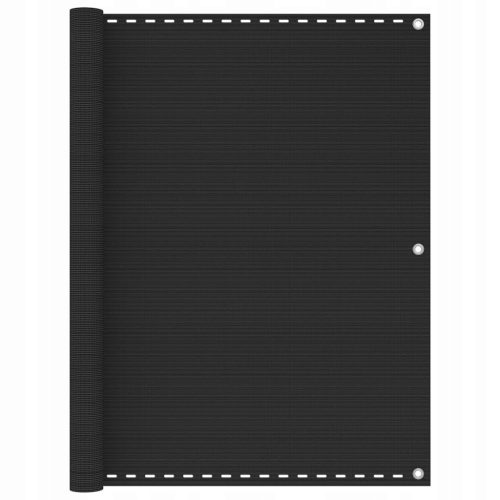  vidaXL HDPE балконски параван 120x300 см антрацит