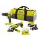  УДАРНА ВИНТОВЕРТА,ШЛИФОВКА RCK183F-120S RYOBI
