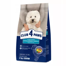    Club 4 Paws Premium суха храна агнешко 2 кг