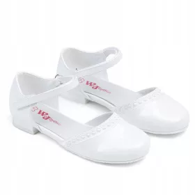    Wojtyłko момичешки обувки за причастие 5B23712B, размер 37, бели