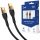  3mk USB type C - USB type C кабел 2 м черен