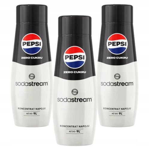  SodaStream сиропи концентрат Pepsi Max 440ml 3 бр
