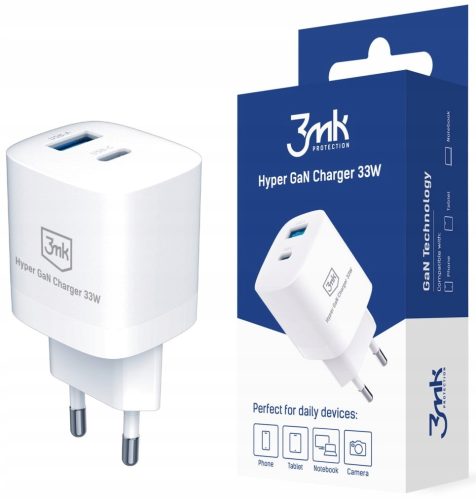  3MK HYPER GAN ЗАРЯДНО 33W МРЕЖОВО ЗАРЯДНО