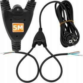   Кръгъл електрически кабел, гъвкав (нишка), гумена изолация OMY Berge 3 x 0,75